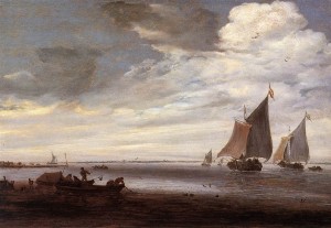 River scene with boats